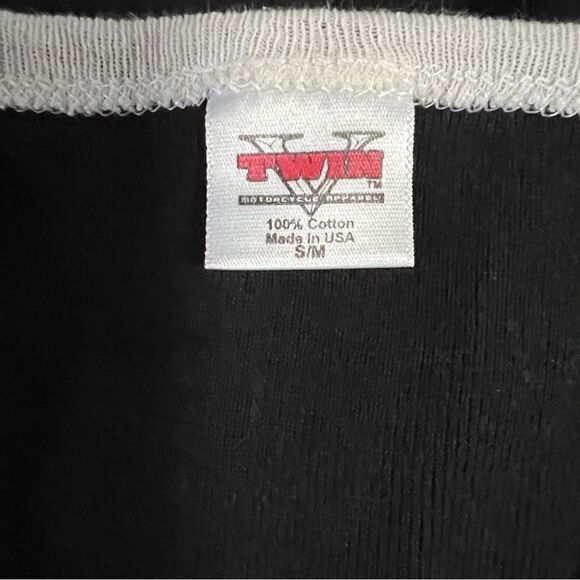 🌺3 FOR $20🌺 - V Twin Motorcycle Apparel Suck Bang Blow Cropped Shirt S - Picture 5 of 5